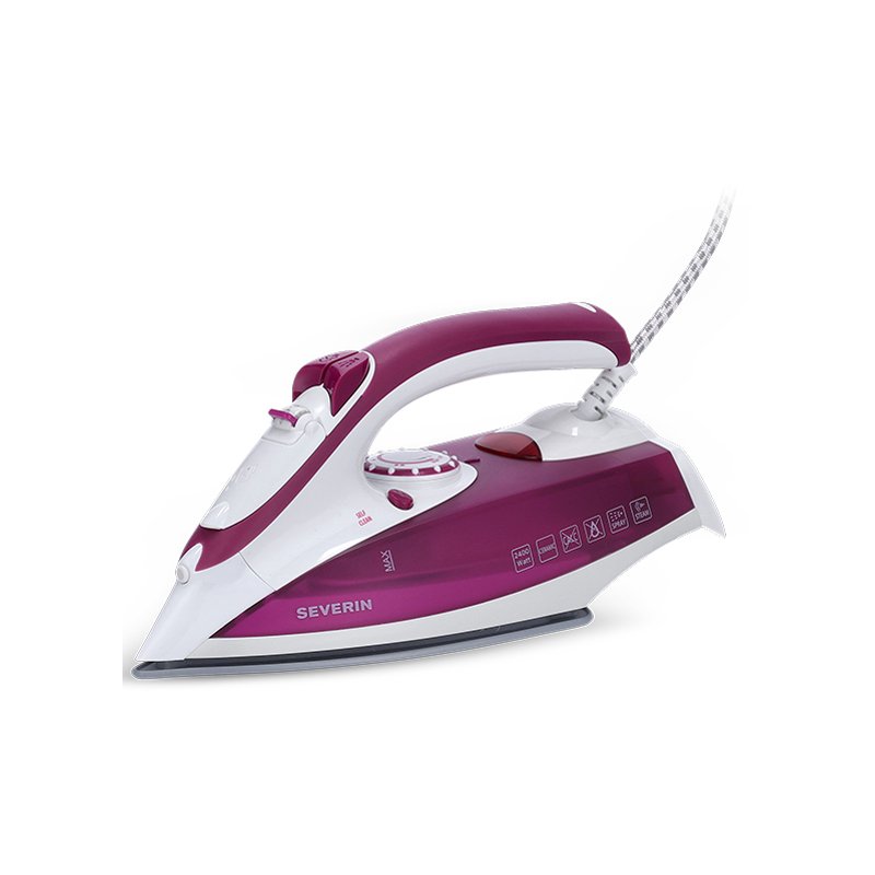 SEVERIN fer à vapeur BA 3243, blanc/violet, 2400 W, 200 ml